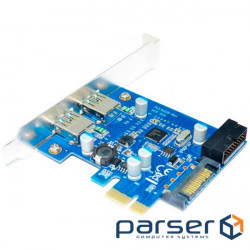 Контролер PCI-E USB3.0 (2ext. 19pin. SATA) (B00559)