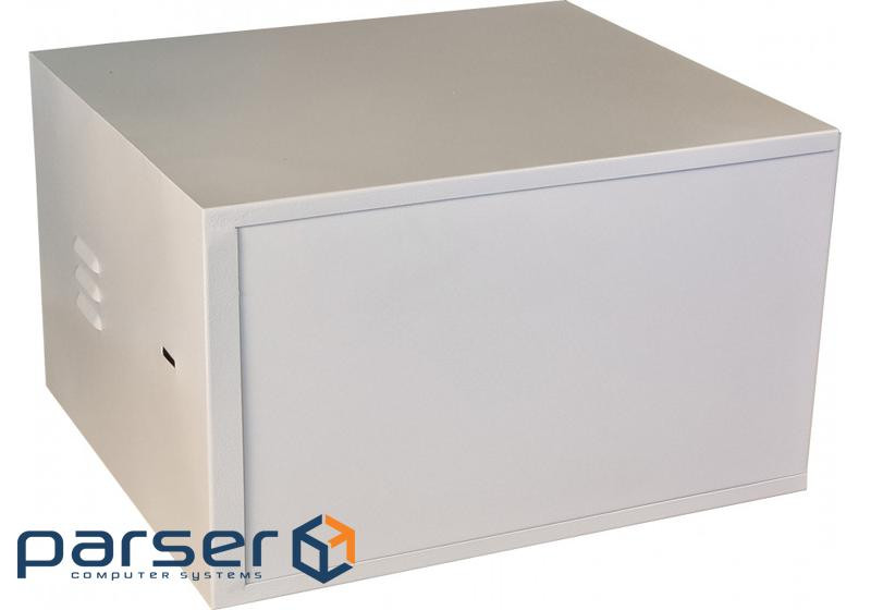 Антивандальна шафа VAGOS Lite 19" 7U - 0.8мм (520х320x450) двері пенал, замок - су (037045) (037045)