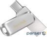 Флеш пам'ять SanDisk Ultra Dual Luxe 128GB Silver (SDDDC4-128G-GAM46)