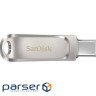 Флеш пам'ять SanDisk Ultra Dual Luxe 128GB Silver (SDDDC4-128G-GAM46)