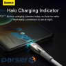 Кабель Baseus Glimmer Series Fast Charging Type-C to Type-C 100W (1m) white (CADH000702)