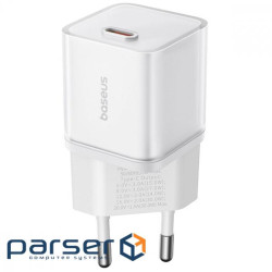 СЗУ Baseus GaN5S Fast Charger 30W (Type-C) white (P10162504213-00)