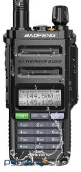 Радіостанція Baofeng UV-9R Pro V2, Black, LCD 320х240, 2.4”, UHF：400~480 МГц VHF：136 (UV-9R PRO V2B)
