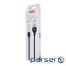 Кабель XO NB103 USB-Lightning (M/M), 2.1A 1м Black (6920680862702)