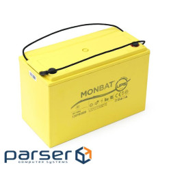 Акумуляторна батарея MONBAT TOP TERMINAL 12UPM3500 AGM 12V/100 Ah, 340x173x220 мм, 35.5 кг 