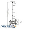 Кріплення стельове для ТБ ITECH CELB-54N 37"-80" Black