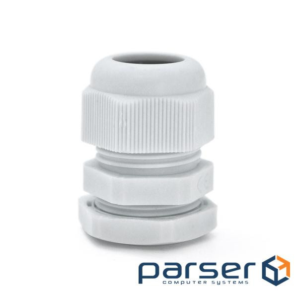 Кабельний спіральний водонепроникний роз&apos,єм PG19, white PG19, white