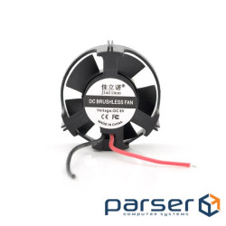 Кулер корпусний JLN3010 30x30x10mm, 2pin, під пайку, 9V / 0.07A / 0.7W (CC-3010 30x30x10 / 2) , 9V / 0.07A / 0.7W (CC-3010 30x30x10 / 2)