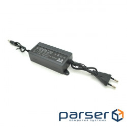 Імпульсний адаптер живлення 12В 2А (24Вт) 1220 Plastic Box, кріплення, чорний (ZH-1220) (ZH-1220)