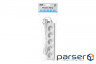 Подовжувач 2E 2E-U0510M1.5 White, 5 розеток, 1.5м 