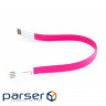 Date cable USB 2.0 AM to Type-C 0.18m pink Extradigital (KBU1788)