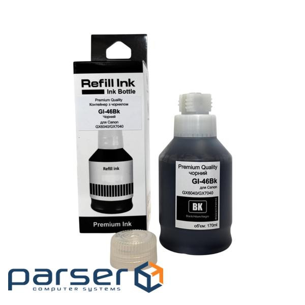 Чорнило Premium Quality Canon GI-46 170мл Black SmartFill (70264936)