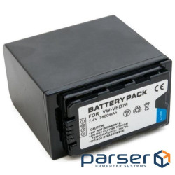 Акумулятор до фото / відео Extradigital Panasonic VW-VBD78, Li-ion, 7.4V, 7800mAh (BDP2694)