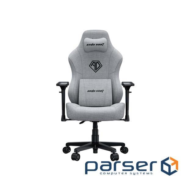 Крісло ігрове Anda Seat Phantom 3 Pro Fabric Size L Grey (AD18YC-06-G-F)