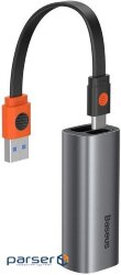 Перехідник Baseus Steel Cannon Series USB A & Type-C Bidirectional Gigabit LAN Adapter (CAHUB-AF0G)