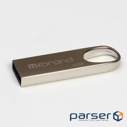 Флеш-накопичувач Mibrand Irbis, USB 2.0, 32GB, Metal Design, Blister (MMiI / 32)