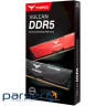 Модуль пам'яті TEAM T-Force Vulcan DDR5 6400MHz 32GB Kit 2x16GB Red (FLRD532G6400HC40BDC01)