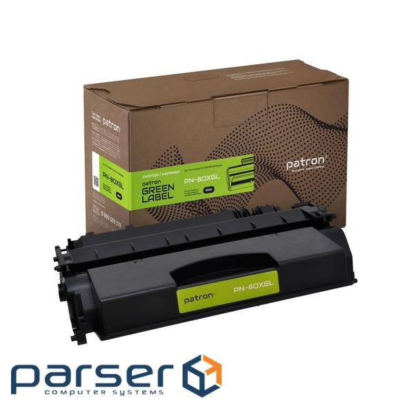 Картридж Patron HP 80X (CF280X) Green Label (PN-80XGL)