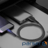 Date cable USB 2.0 AM to Micro 5P 1.0m led black ColorWay (CW-CBUM034-BK)