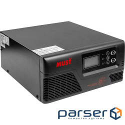 Інвертор мережевий POWERPLANT 300W 12VDC LCD (KD00MS0046)