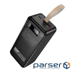 Батарея універсальна HOCO 40000mAh Aquila PD/3.0/65W QC/3.0 Black (DB82 / 714726)