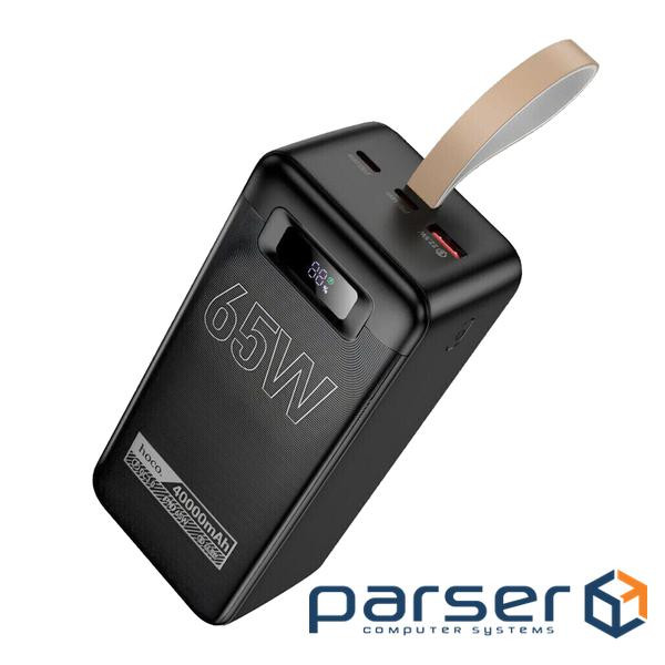 Батарея універсальна HOCO 40000mAh Aquila PD/3.0/65W QC/3.0 Black (DB82 / 714726)