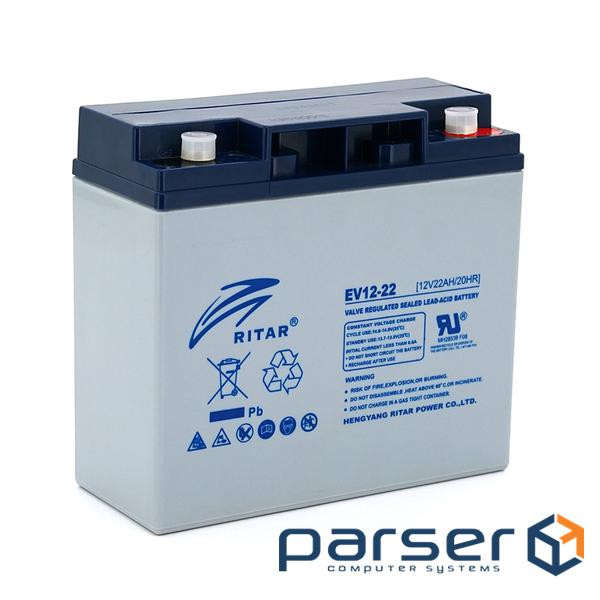 Батарея до ДБЖ Ritar EV12-22, 12V 22Ah