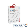 Кабель Promate USB Type-C - Lightning (M/M), 3 A, 20 W, 1.2 м, PowerLine-Ci1 (powerline-ci120.white)