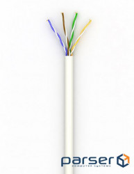 Cable UTP Cat-5e Ok-NET, КПВ-ВП (350) 4х2х0,51 пометрово (49245пометрово)