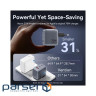 Зарядний пристрій Vention 2xUSB-C PD70W + 1xUSB QC3.0 22.5W GaN gray (FEXH0-EU)