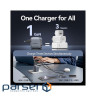 Зарядний пристрій Vention 2xUSB-C PD70W + 1xUSB QC3.0 22.5W GaN gray (FEXH0-EU)