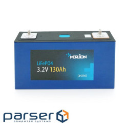 Серце Merlion 3.2V 130AH для збирання LiFePo4 акумуля (M (ML-3.2V130AH (194х50х109(125)) мм, Q5)