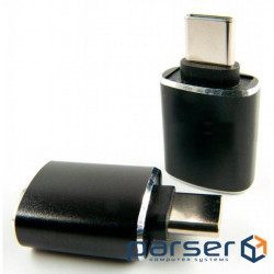 Adapter OTG USB - Type-C grey Dengos (ADP-018)