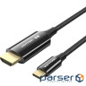 Кабель VENTION Embrace the Brilliance 8K USB-C - HDMI v2.1 1.8м Black (CRCBAC)