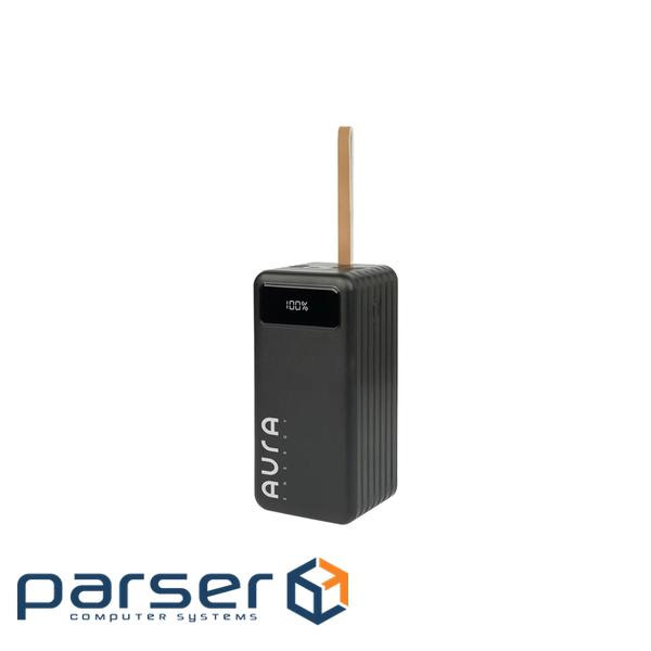 Батарея універсальна AURA NRG-P80 80000mAh 22.5W Black (PBANRG-P80B)
