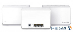 Wi-Fi Mesh система MERCUSYS Halo H70X White 3-pack (HALO-H70X-3-PACK)