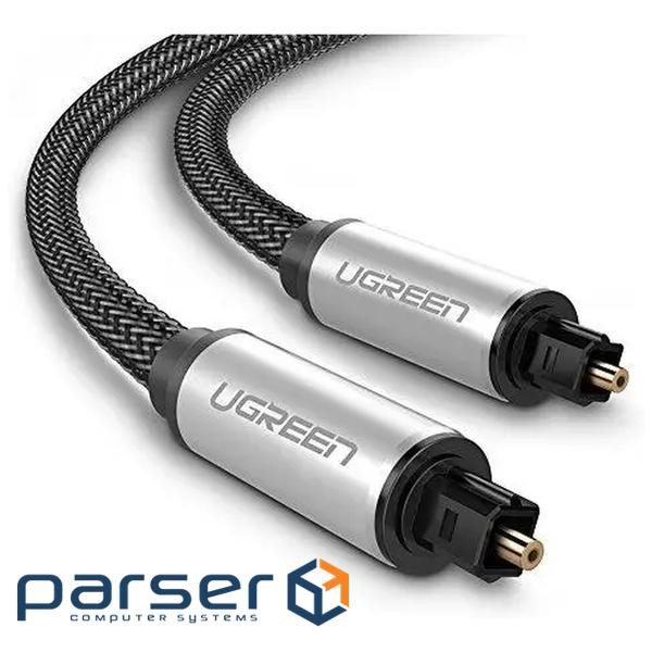 Кабель мультимедійний Optical Toslink 1.0m AV108 black Ugreen (10539) (90401978)