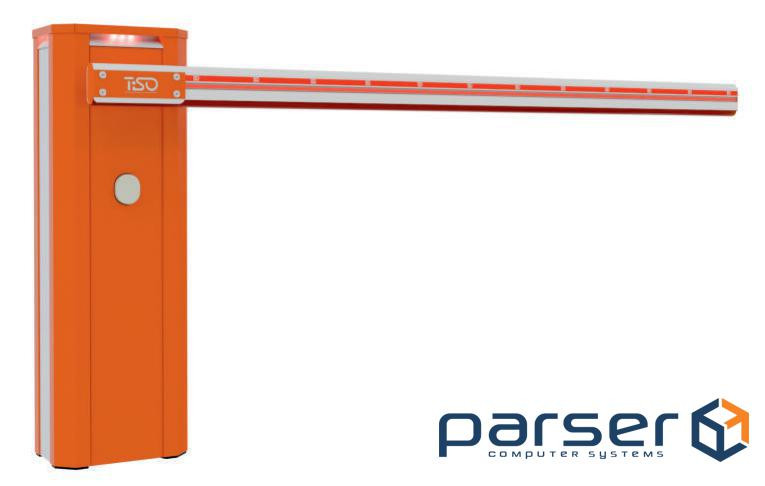 Комплект шлагбауму OPTIMUS-50-2 зі стрілою 2м, сигнальна лампа, 2 брелоки, 220В / 240Вт, 255&tim