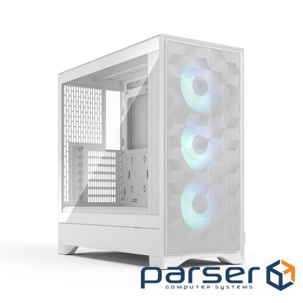 Корпус ATX без БЖ, білий, з загартованим cклом Pop 2 Air White TG RGB FRACTAL DESIGN (FD-C-POA2A-04)