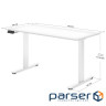 Комп"ютерний стіл Mealux PowerDesk Duo White (EVO-242 Duo W/W)