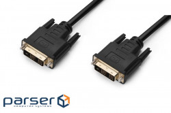 Кабель ProLogix (PR-DVI-DVI-P-05-28-3m) DVI-DVI Single link, 18+1, 3м 
