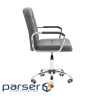 Офісне крісло Richman Брукс Хром Піастра Темно-сіре (ADD0002751)