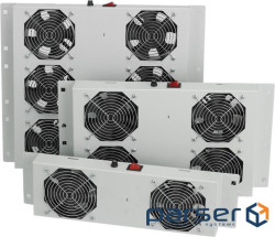 Вентиляторні панель MIRSAN 1 вент., термостат в компл. RAL 7035 (MR.FAN1WT.02)