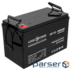Акумуляторна батарея LOGICPOWER LP 12 - 100 AH (12В, 100Ач) (LP4240)