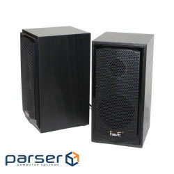 Speakers 2.0 Havit HV-SK518 Black, 2 x 3 W, MDF, USB powered, rear control (6950676249033)
