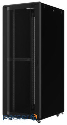 Шафа MIRSAN 19", 42U, GTS, перфорація 63%, 800x1200 мм, максимально 2000 кг (MR.GTS42U812DE.01)