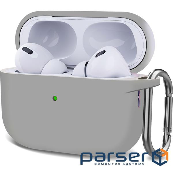 Чохол для навушників Armorstandart Hang Case Apple AirPods Pro 2 Light Grey (ARM68587)
