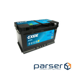 Автомобільний акумулятор EXIDE START-STOP AGM 82Ah Єв (-/+) (800EN) (EK820)