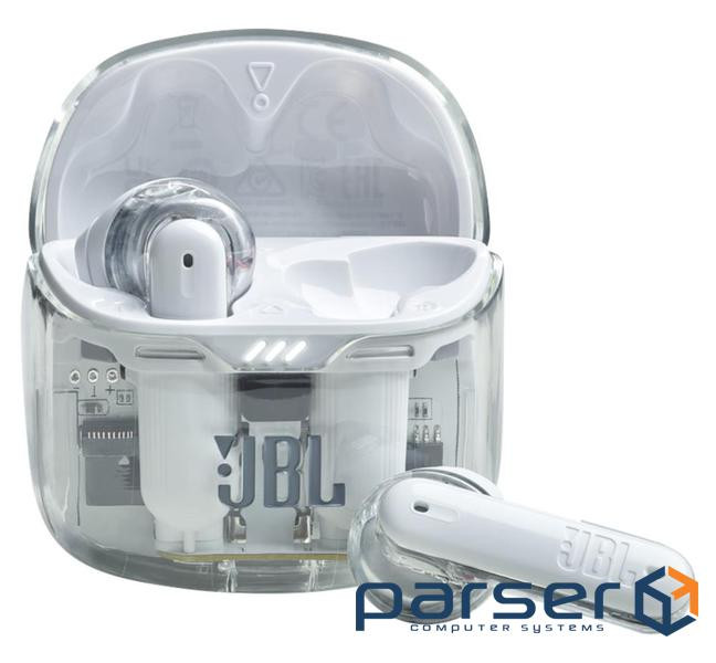 Навушники JBL Tune Flex 2 Ghost Edition White (JBLTFLEX2GWHT)