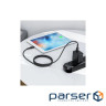 Кабель ACEFAST C4-01 Type-C to iP 3A, 30W, 1.8m, nylon, zinc connectors, Black (AFC4-01B)